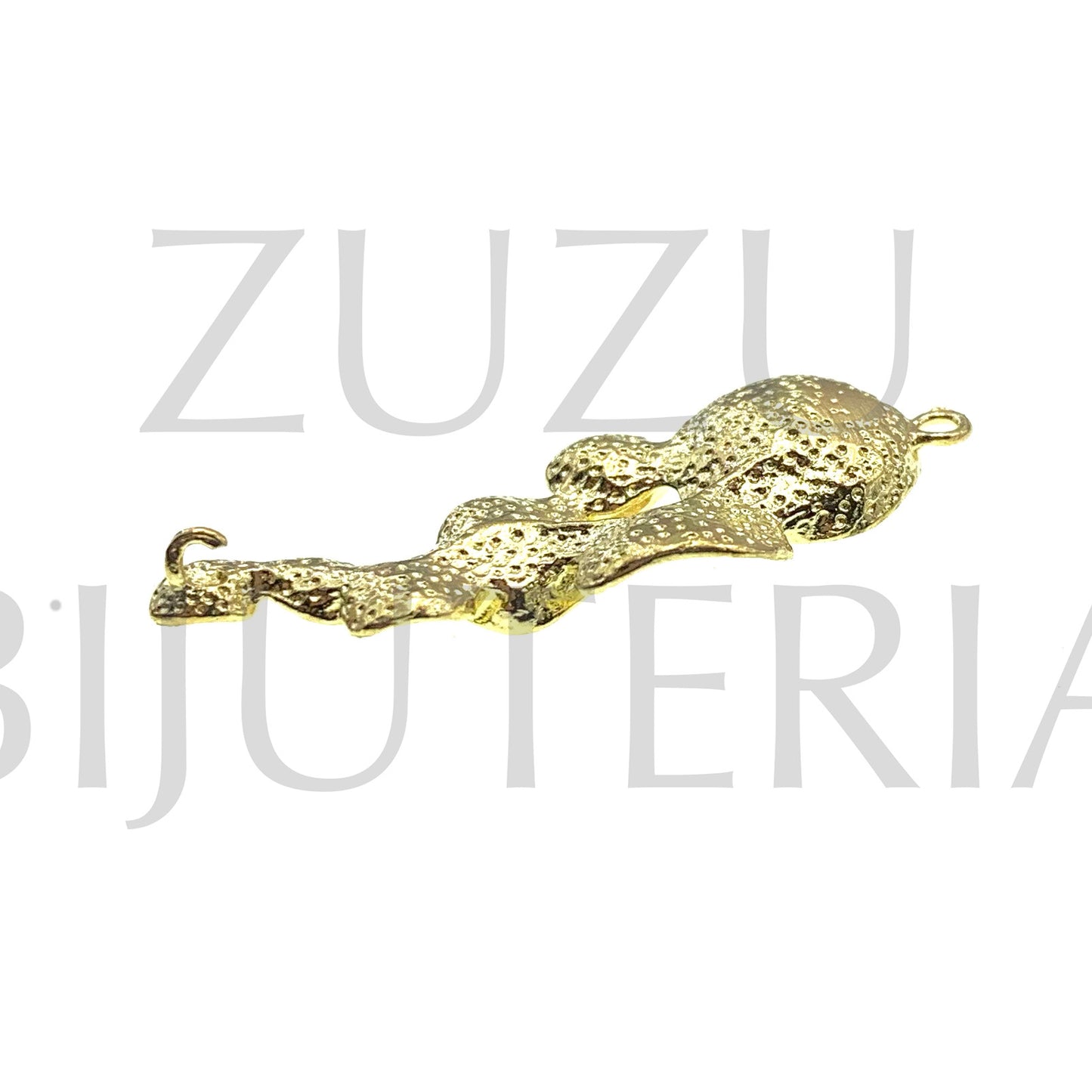 Pendente Folha 35mm x 14mm - Cobre