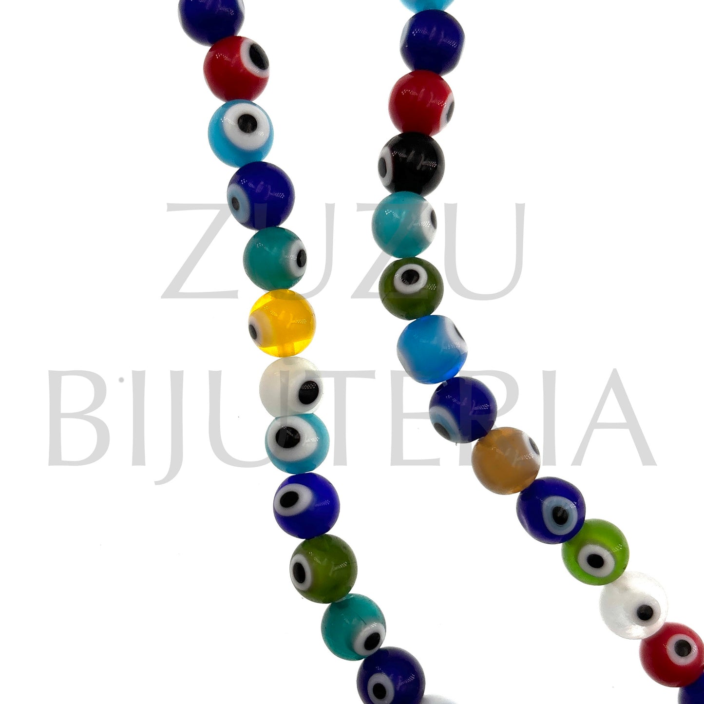 Conta Olho Turco 8mm (Pack 5) - Vidro