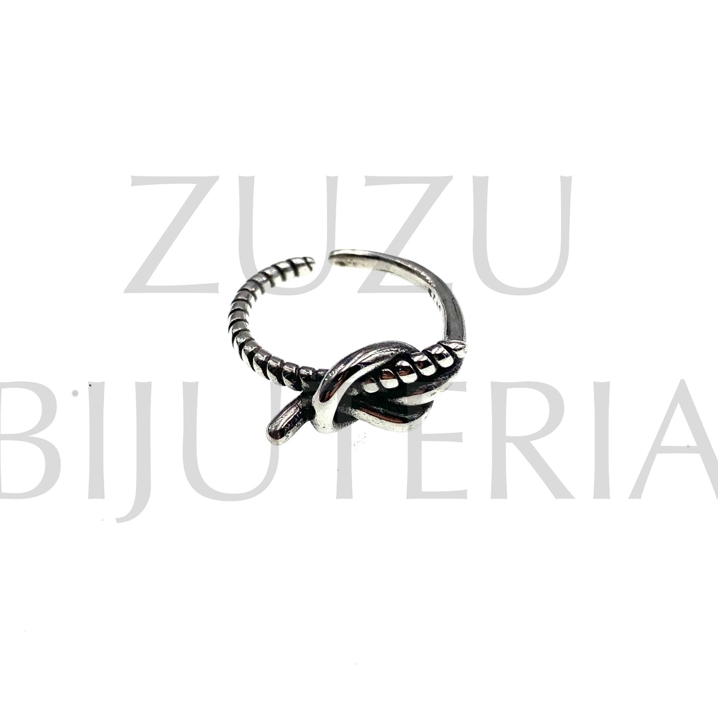 Anel (Ajustável) - Banho a Prata