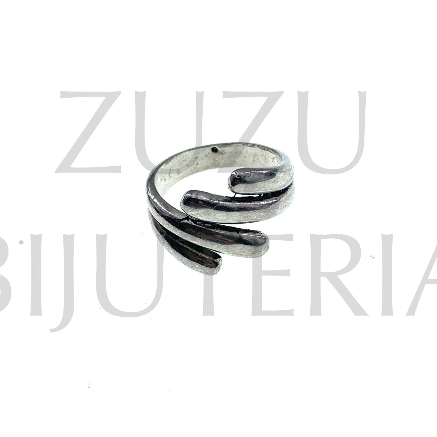 Anel (Ajustável) - Banho a Prata