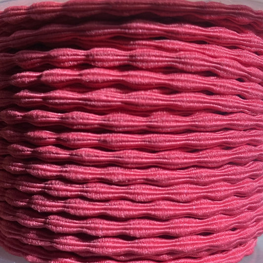 Fio Elástico Onduladas Rosa (1 metro) 3mm