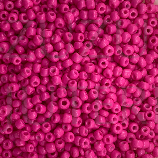 Missangas Rosa Escuro 3mm (45g)