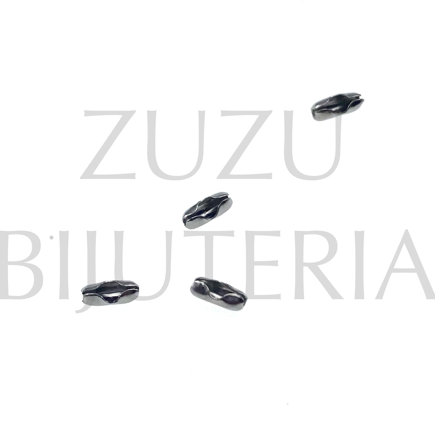 Terminal Prateado 5mm x 2mm (Pack 10) - Aço Inox