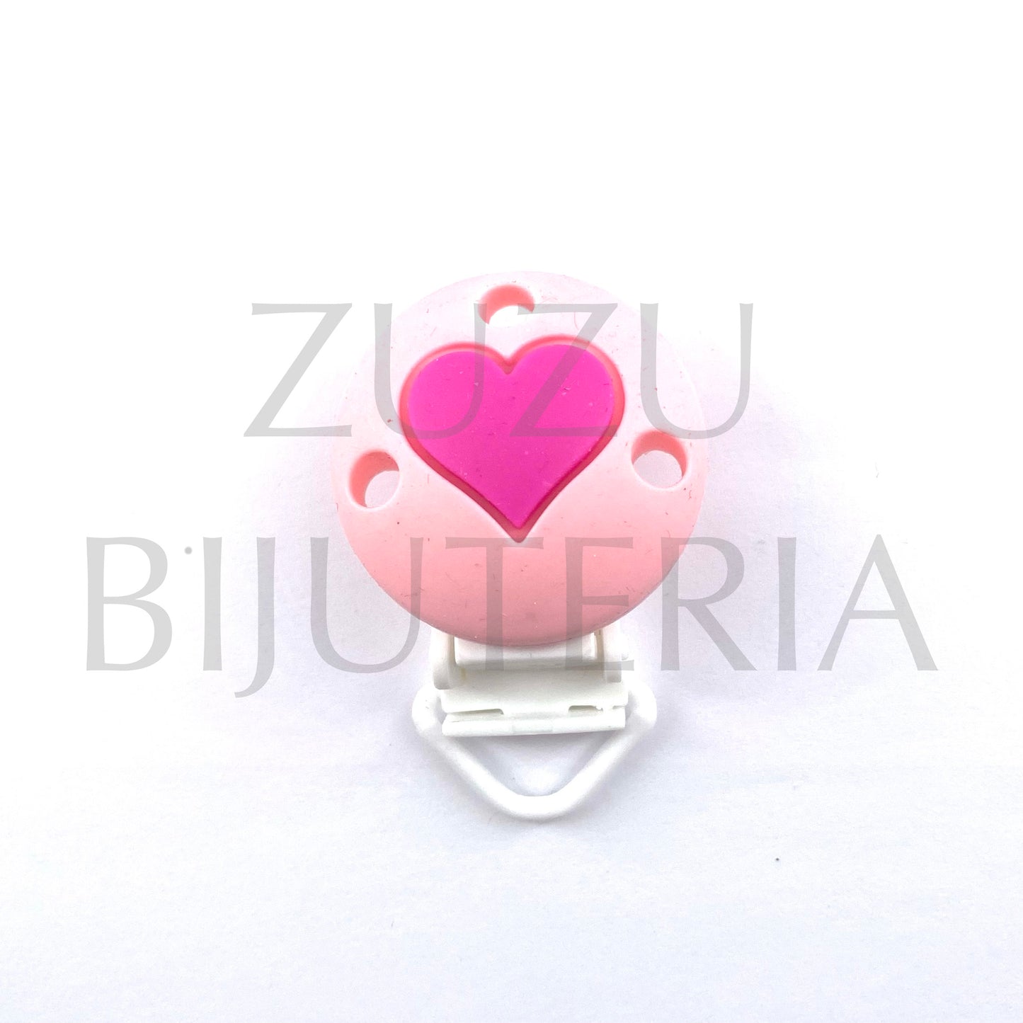 Mola de Coração para Chucha - Silicone