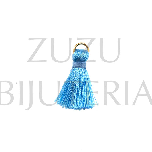 Borla/Franja Azul 22mm x 12mm
