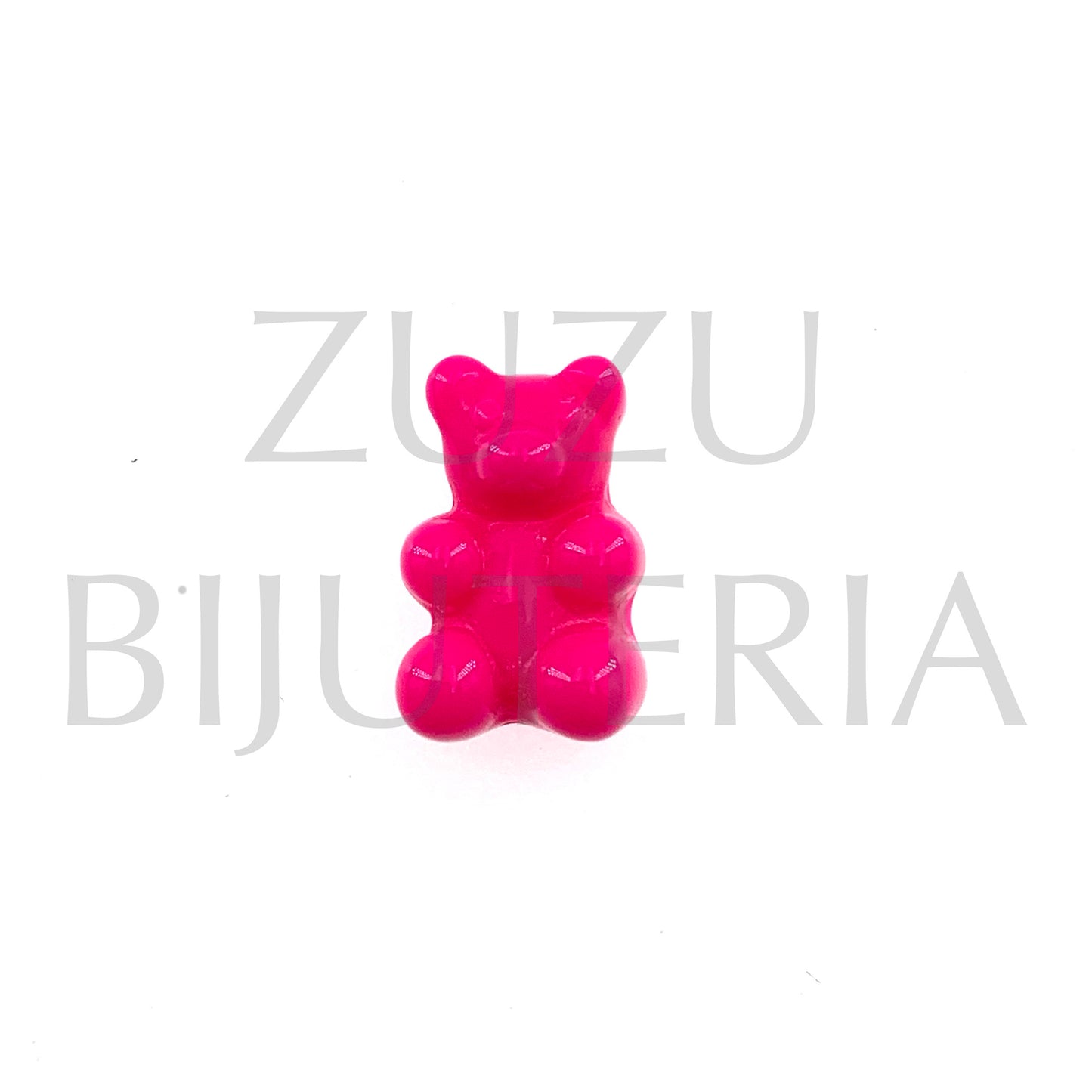 Pendente/Entremeio Urso 16mm x 10mm - Acrilico