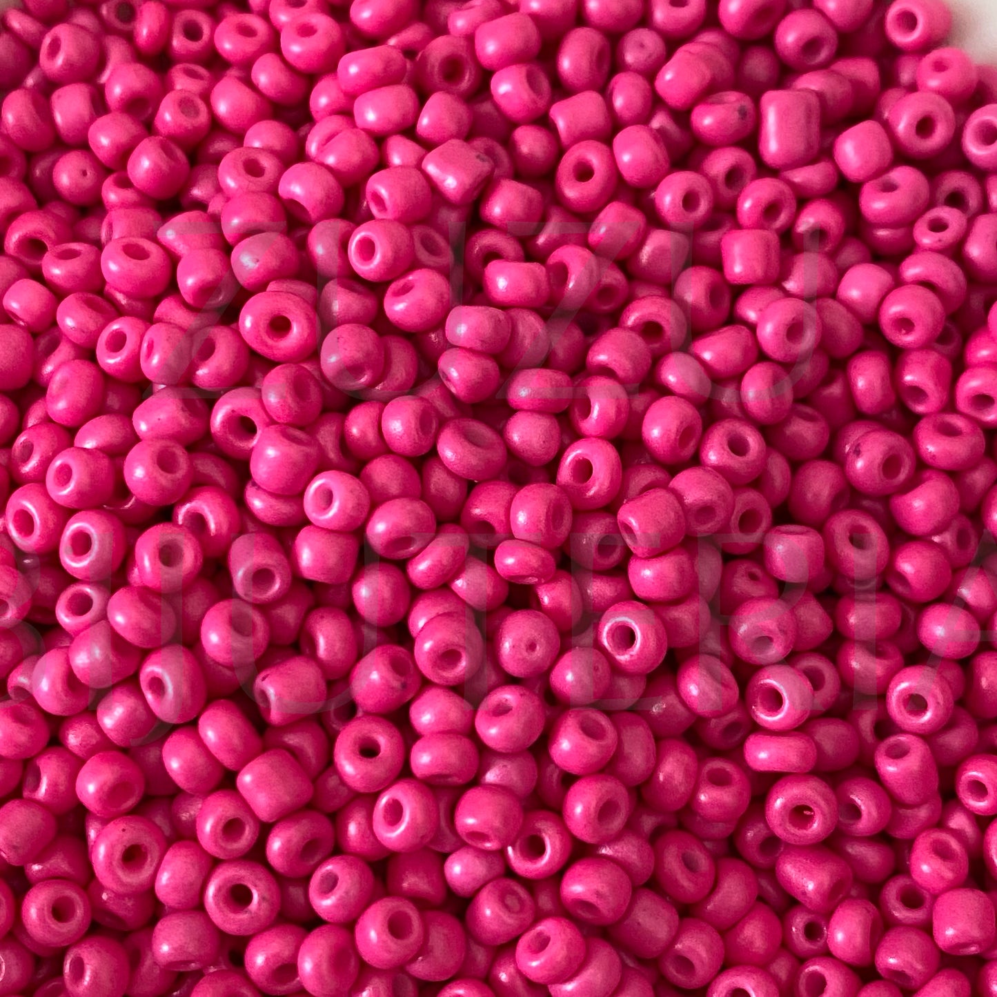 Pink seed beads 3mm (45g)