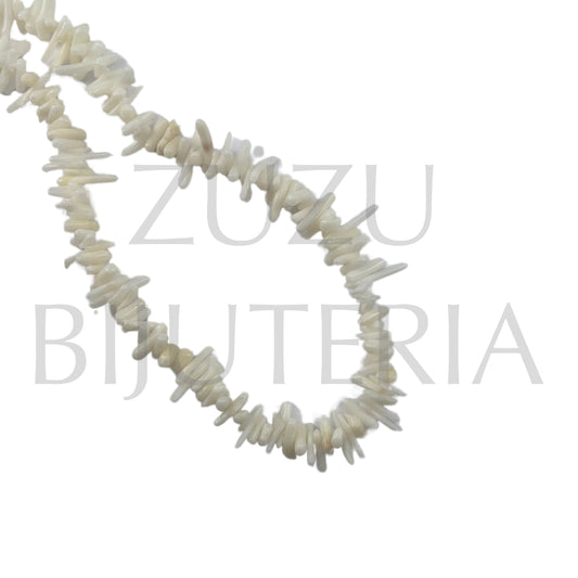 Fiada Coral (39cm) - Branco