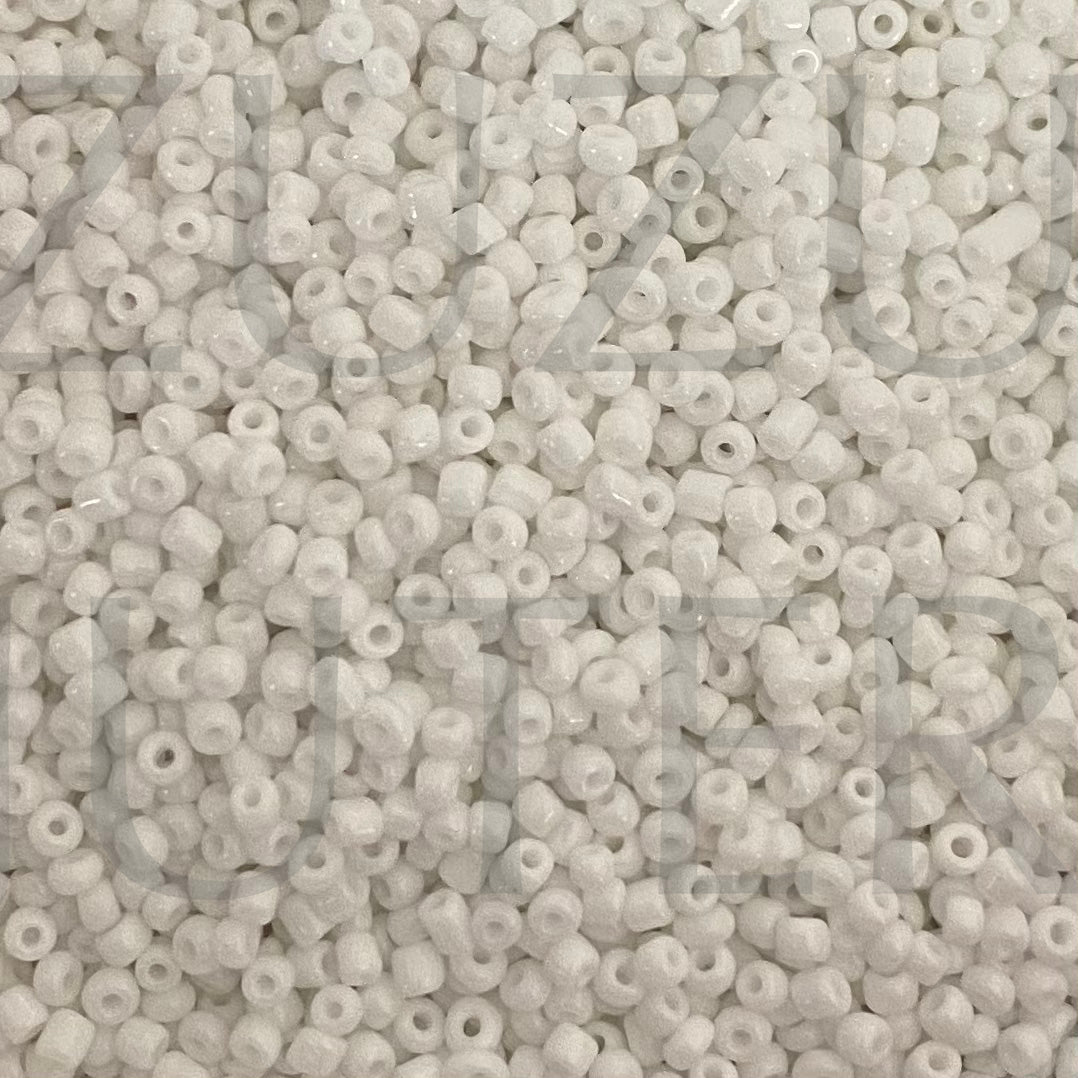 2mm White Beads (45g)