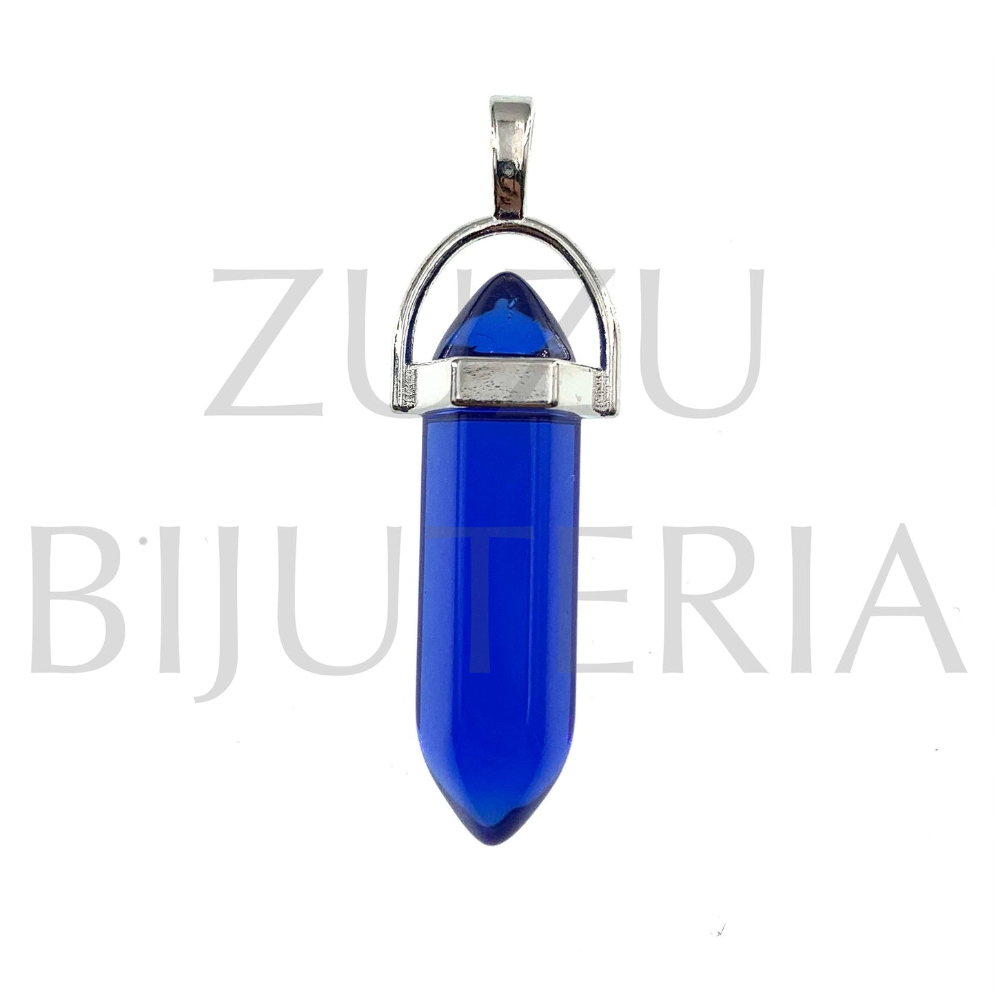 Pendant Stone 36mm x 14mm - Copper