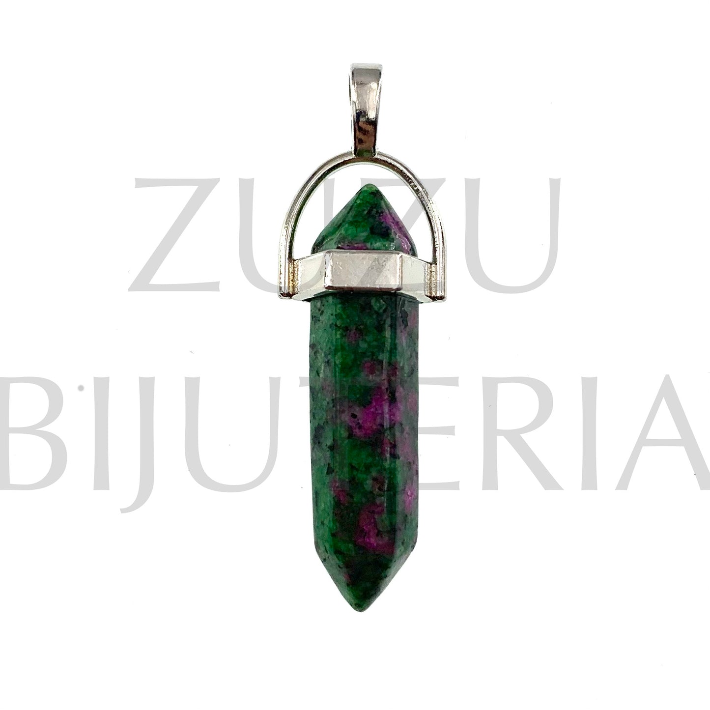 Pendant Stone 36mm x 14mm - Copper