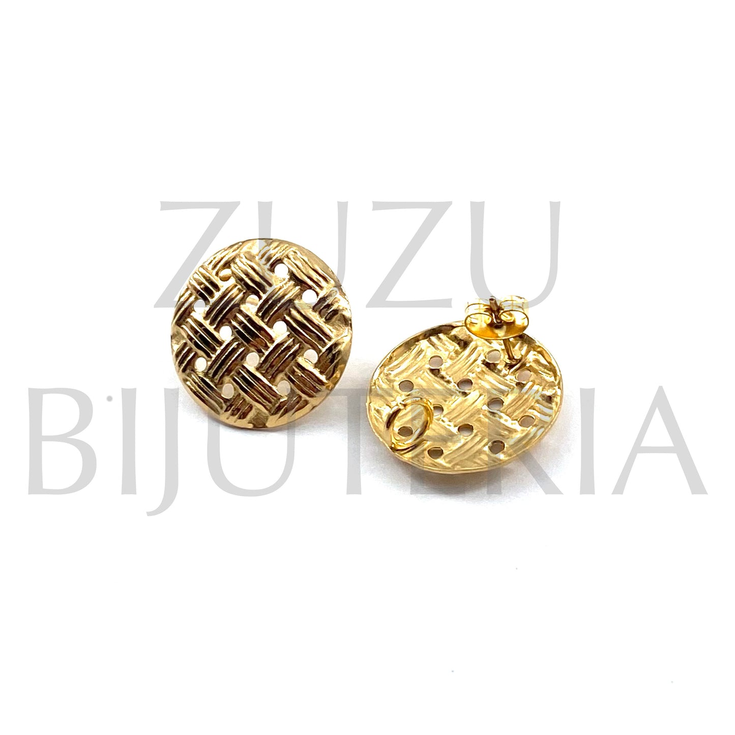 Base Brinco 20mm - Aço Inox