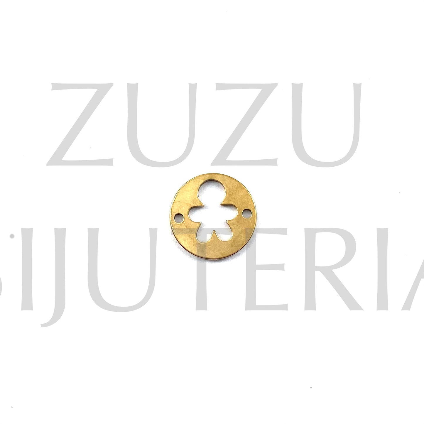 Pendant/Inset Boy Golden 15mm - Stainless Steel