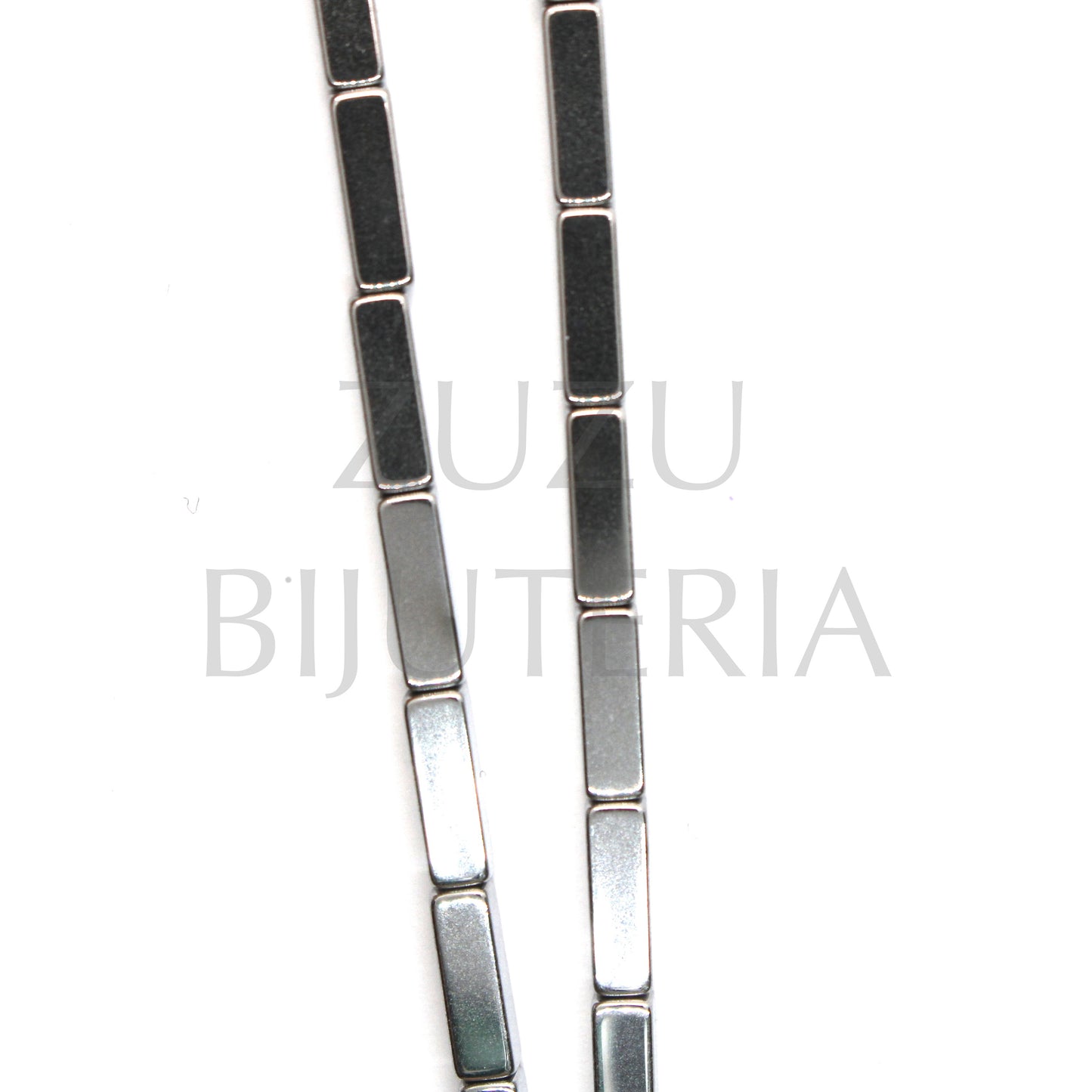 Conta Hematita 9.0mm x 3mm (Pack de 10)