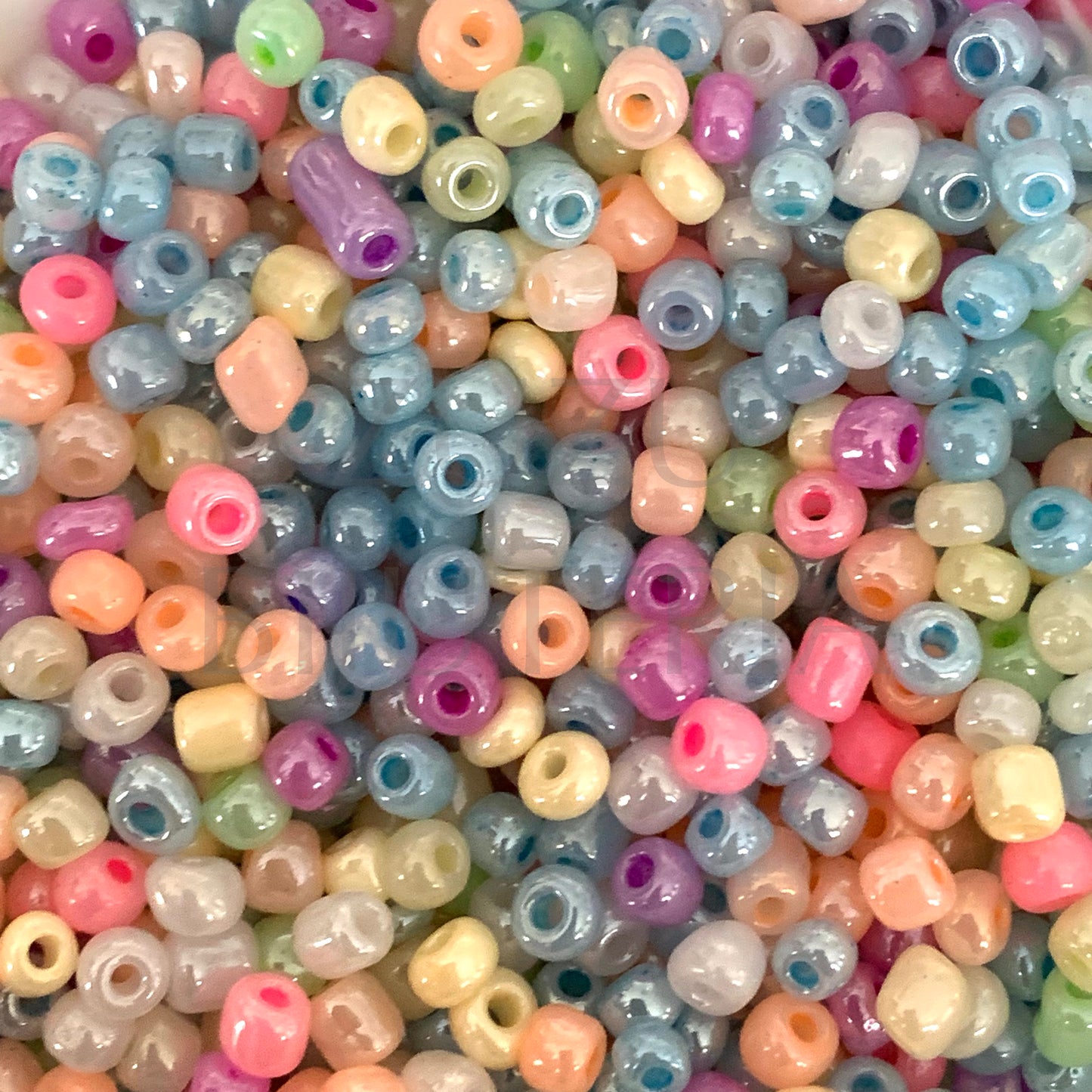 Missangas Misturadas Perolada 4mm (45g)