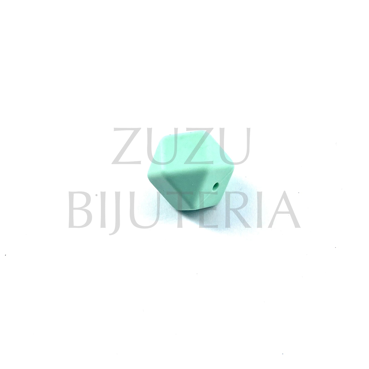 Conta Verde Agua 17mm - Silicone