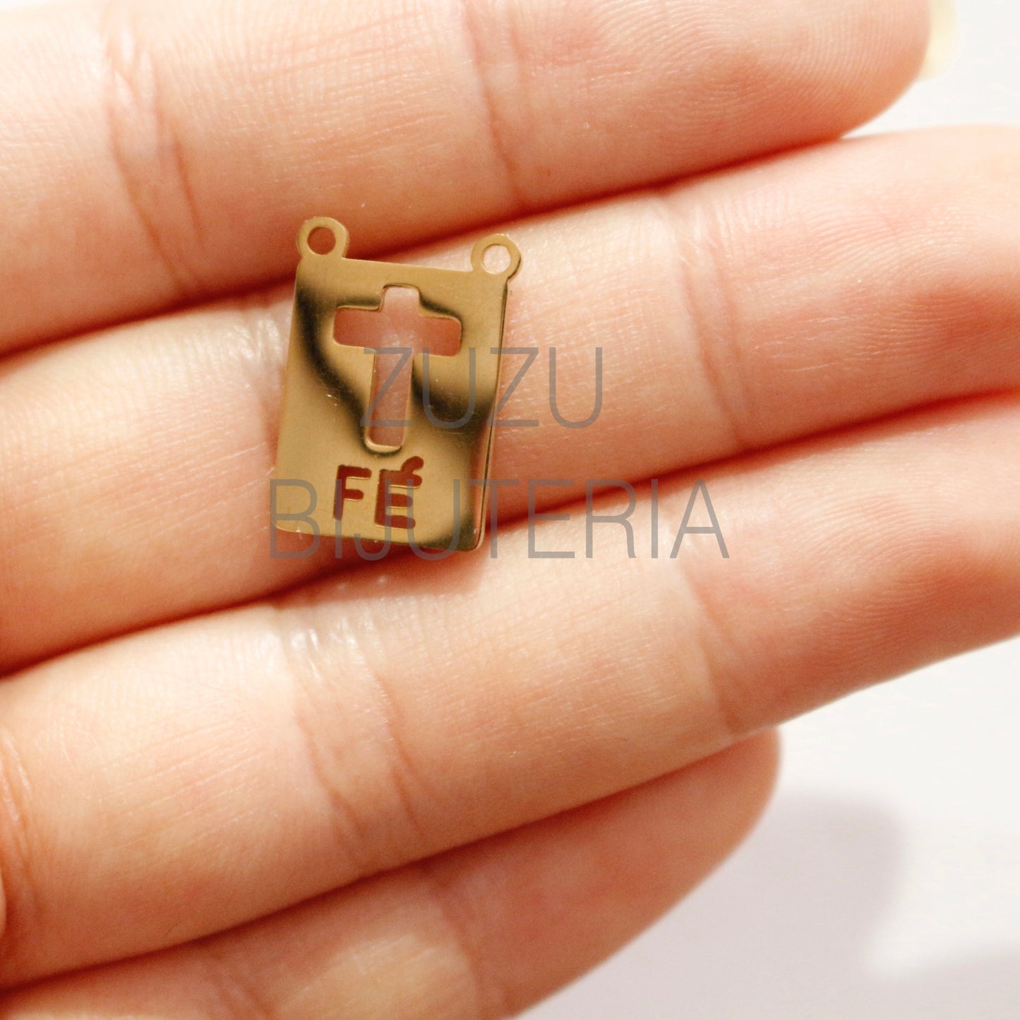 Cruz Pendant (Faith) - Stainless Steel