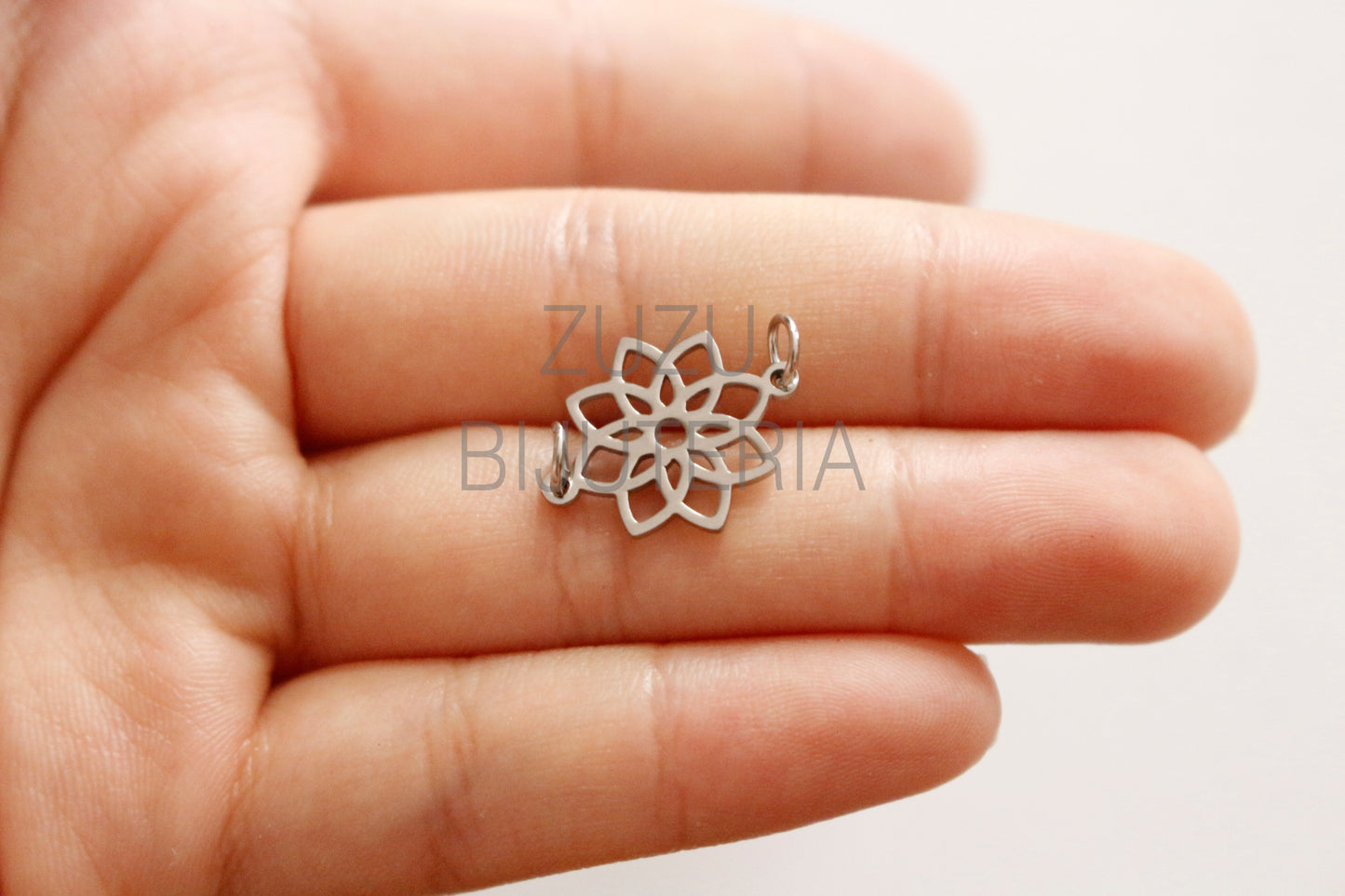 Stainless Steel Flower Pendant / Insert