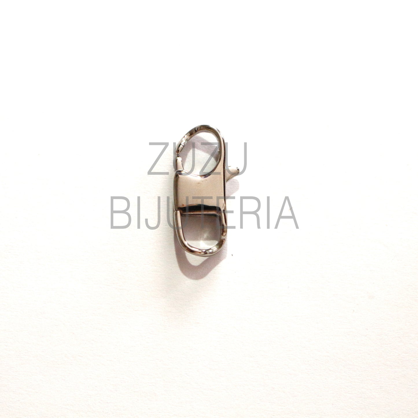 Silver Carabiner Clasps - Stainless Steel