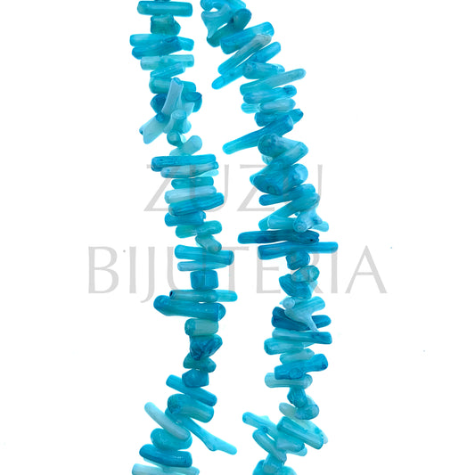 Fiada Coral 17mm (39cm) - Azul