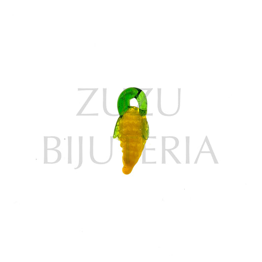 Pendente Fruta  25mm x 10mm - Vidro