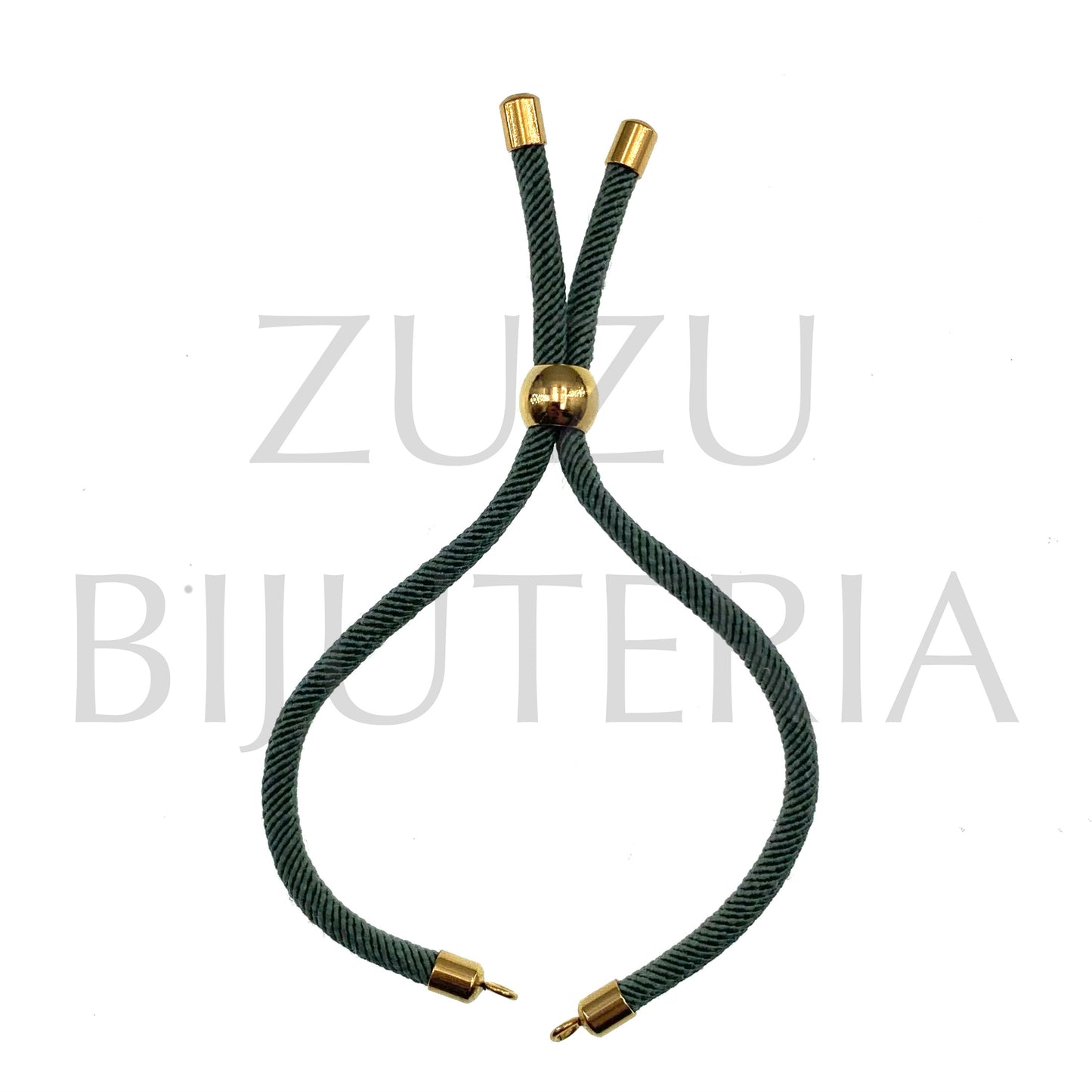 Pulseira Semi-Pronto Verde Escuro 24mm - Aço Inox