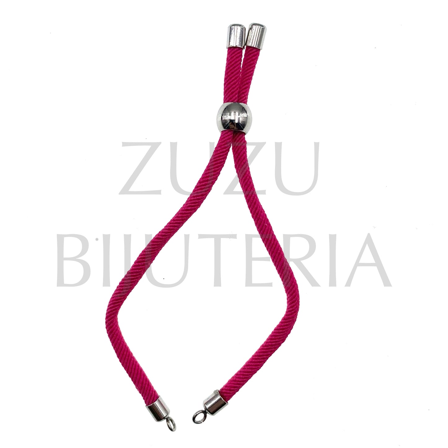 Pulseira Semi-Pronto Rosa 24mm - Aço Inox