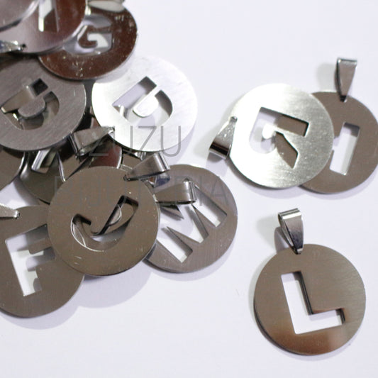 Letter Medal - Stainless Steel