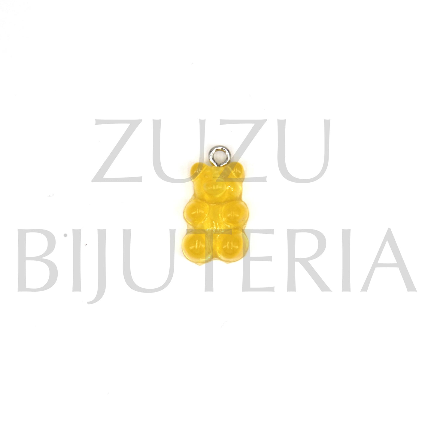 Pendente Urso 20mm x 11mm - Acrílico