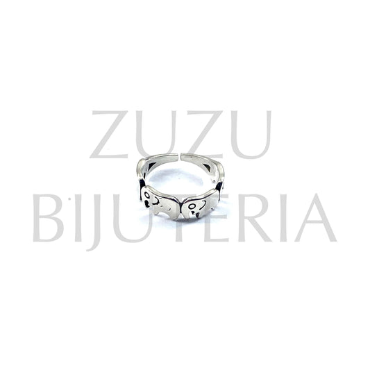 Ring (Adjustable) - Silver Plated