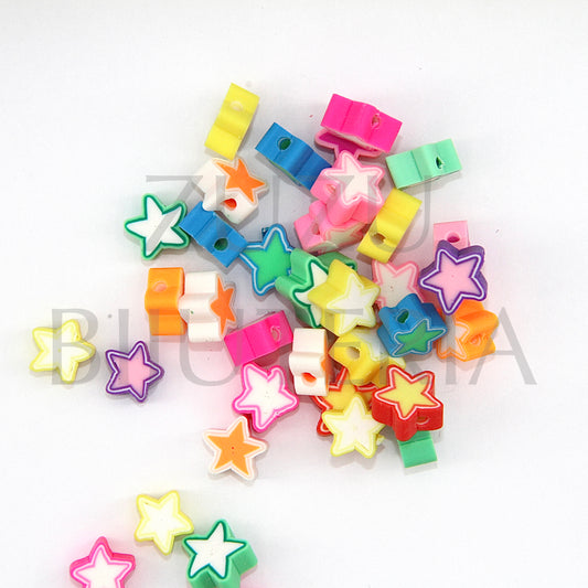 Lucky Star Beads 10mm