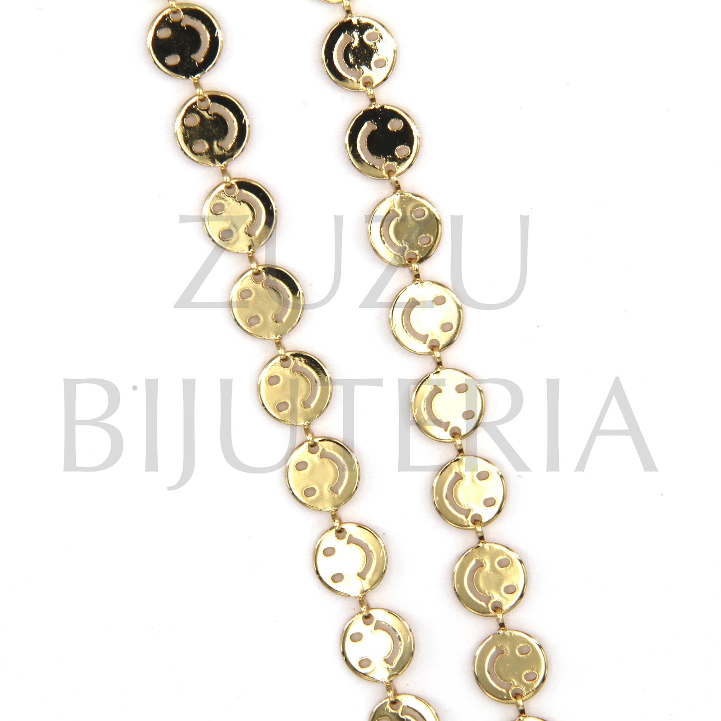 Chain SMILE 8mm - Brass