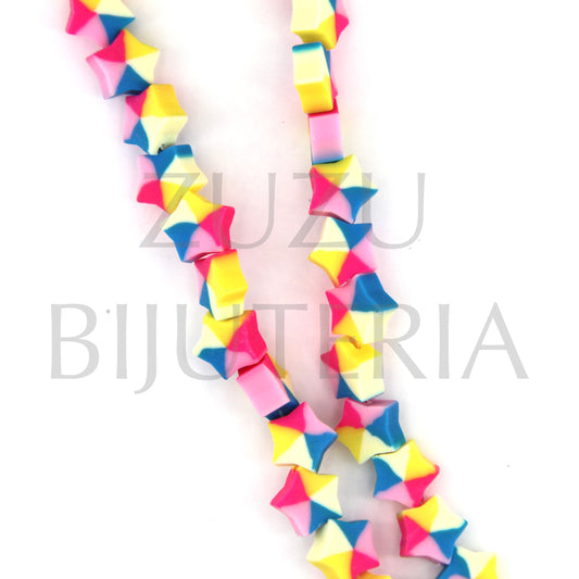8mm Star Assorted Beads - Fimo