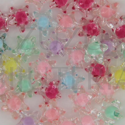 12mm Star Acrylic Bead (Pack of 20)