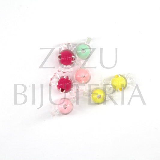 Colorful Candy Acrylic Bead 11mm x 21mm (Pack of 10)