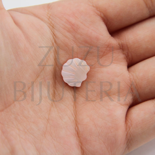 Pendant/Inset Shell Mother of Pearl 12mm - Pink
