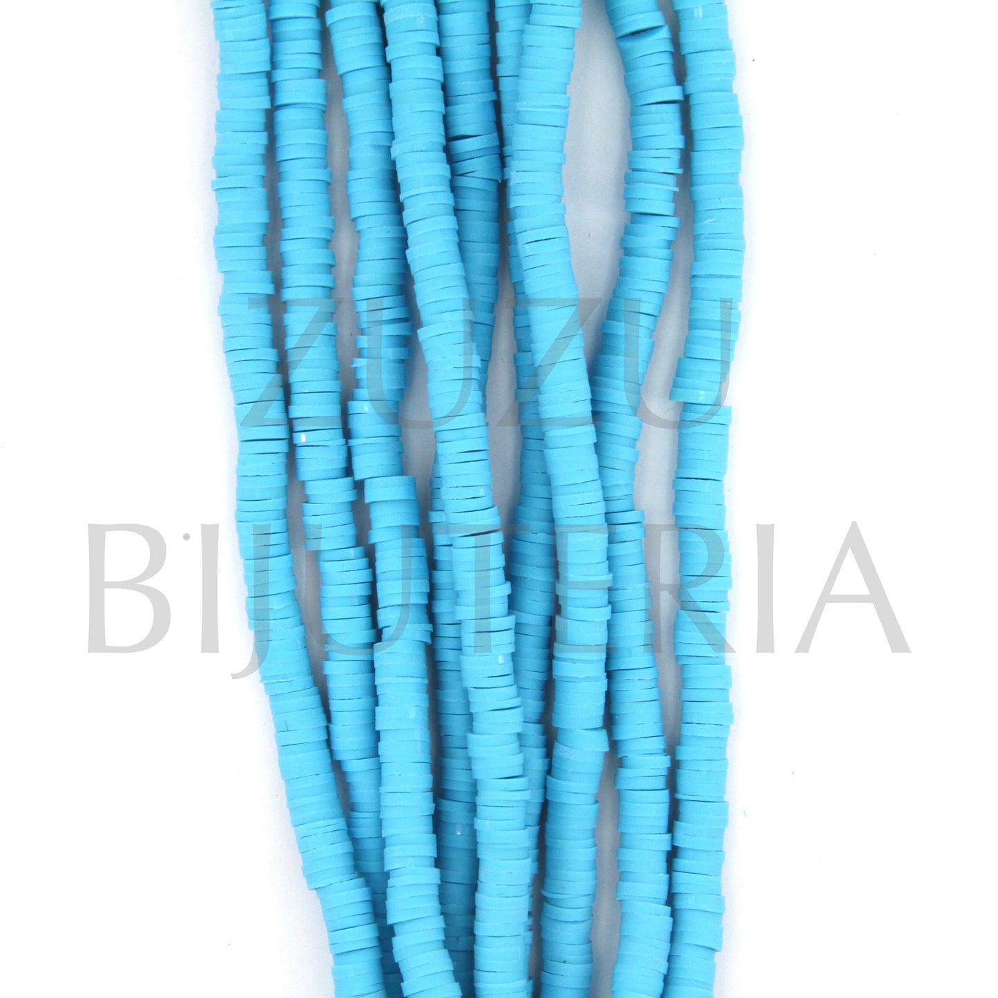 Row Rubber Discs 6mm - Blue