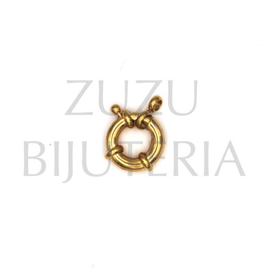 Thick Golden Sailor Clasp - Stainless Steel
