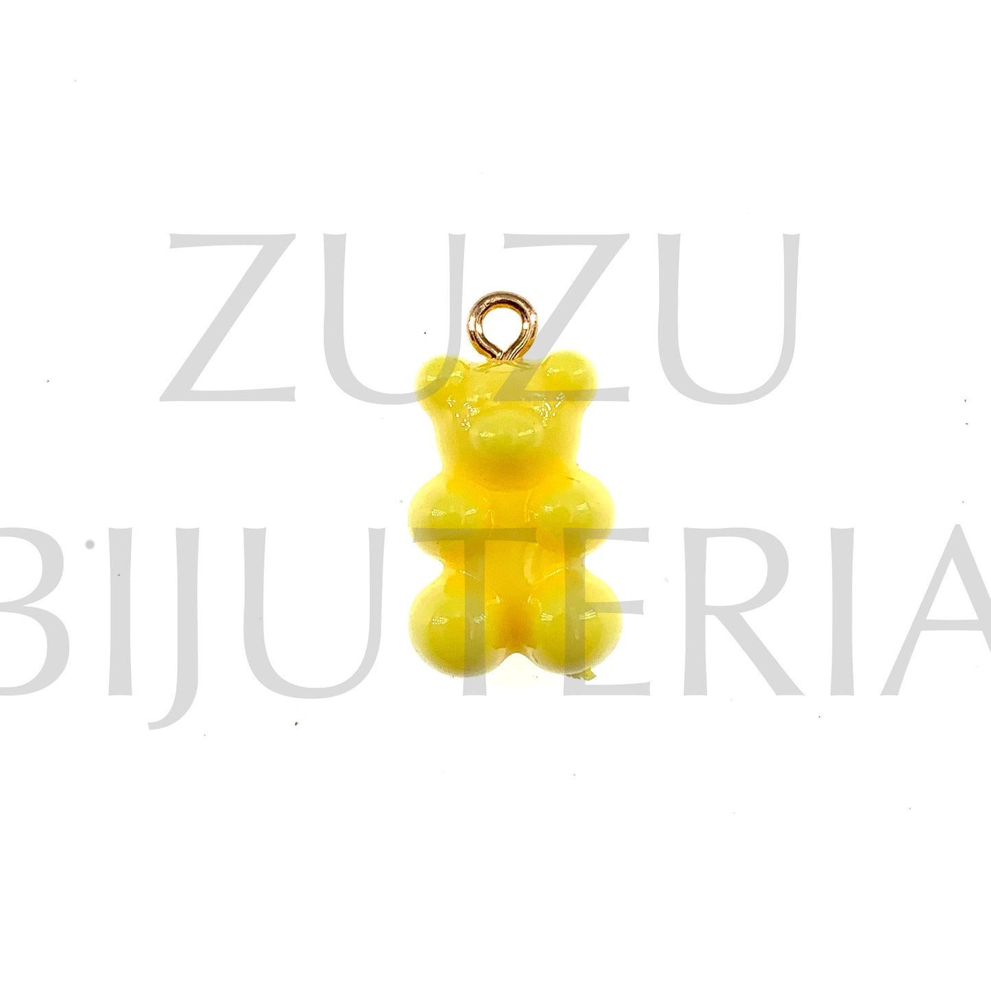 Pendente Urso 20mm x 11mm - Acrilico