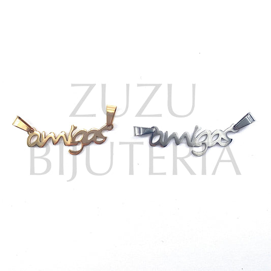 Amiga Pendant 12mm x 34mm - Stainless Steel