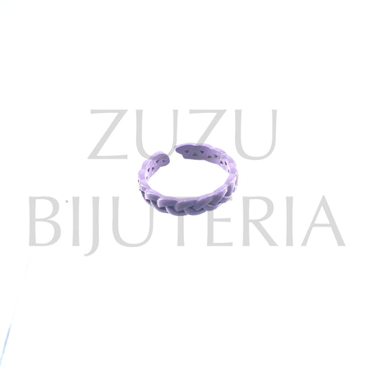 Lilac Ring (Adjustable) - Brass