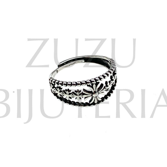 Ring (Adjustable) - Silver Plated