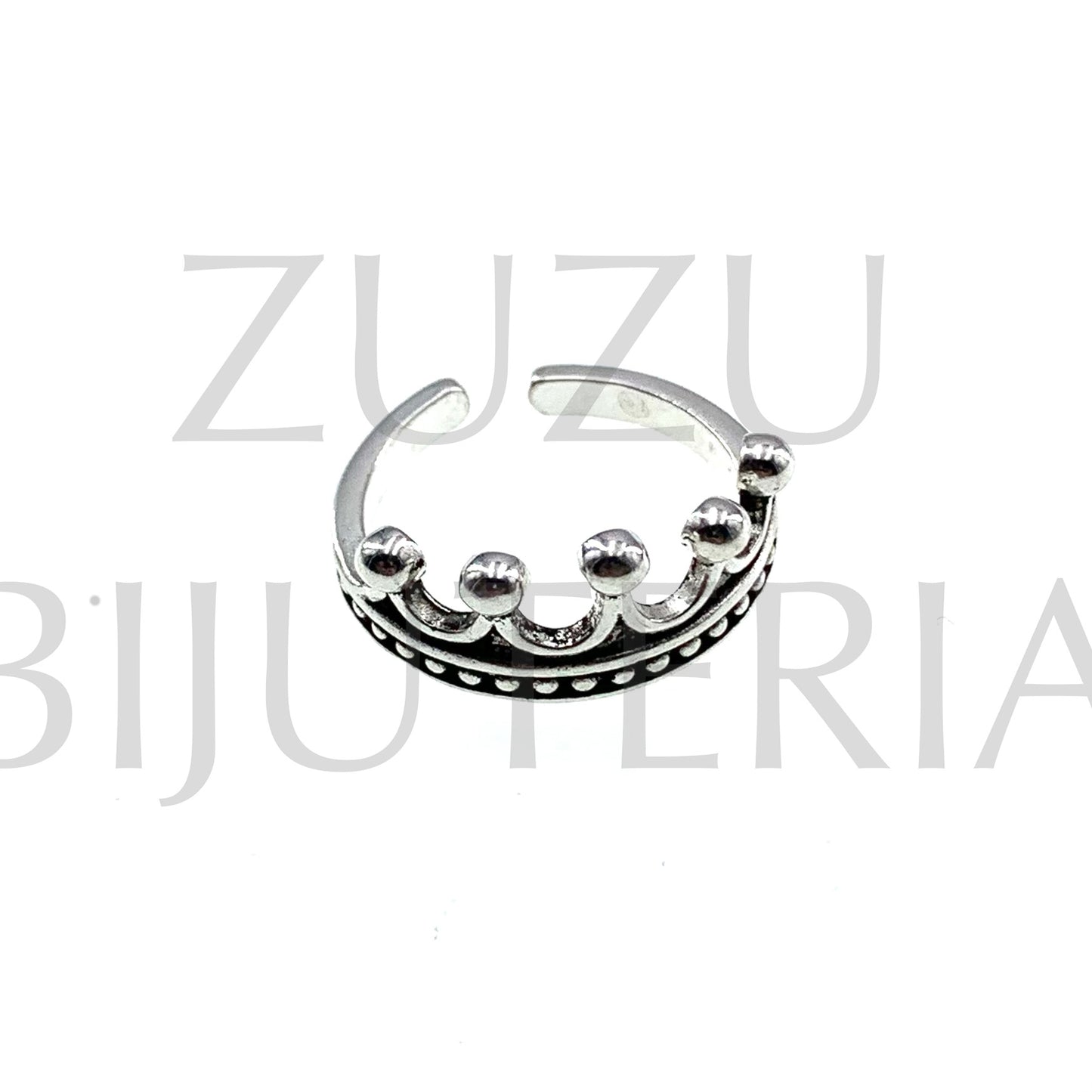 Ring (Adjustable) - Silver Plated