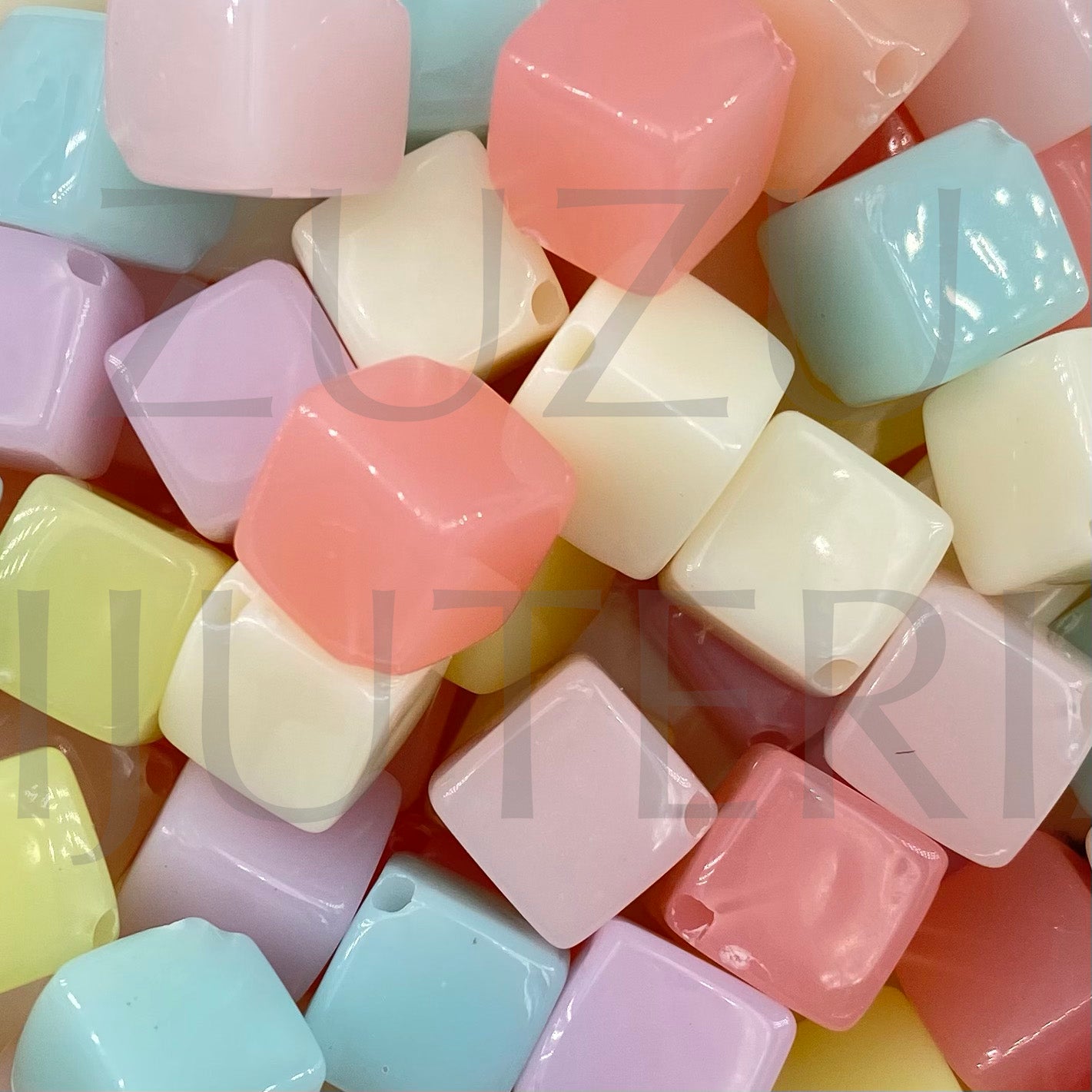 10mm Acrylic Bead (25 pieces) - Mixed