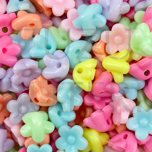 10mm Acrylic Bead (50 pieces) - Mixed