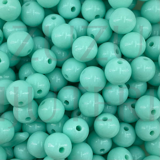 8mm Acrylic Bead (100 pieces) - Water Green