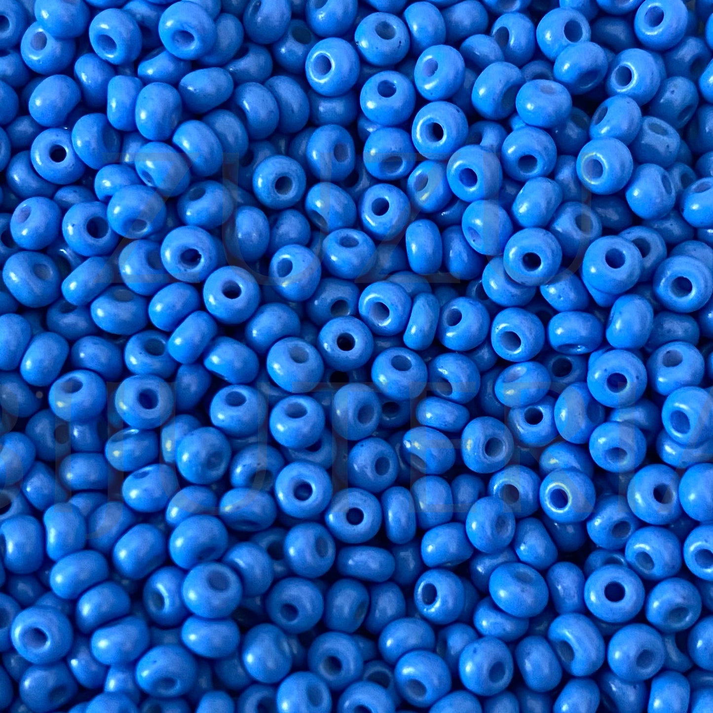 Missangas 3mm PREMIUM QUALITY Azul - Pacote de 25g