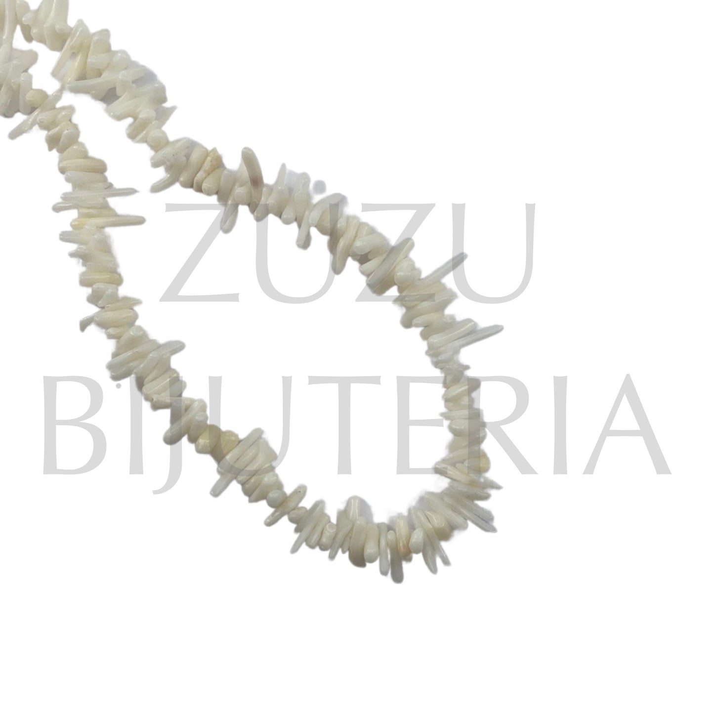 Coral Row (39cm) - White