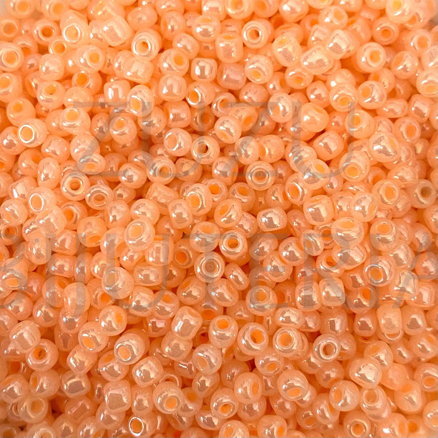 Missangas Laranja Perolado 3mm (45g)