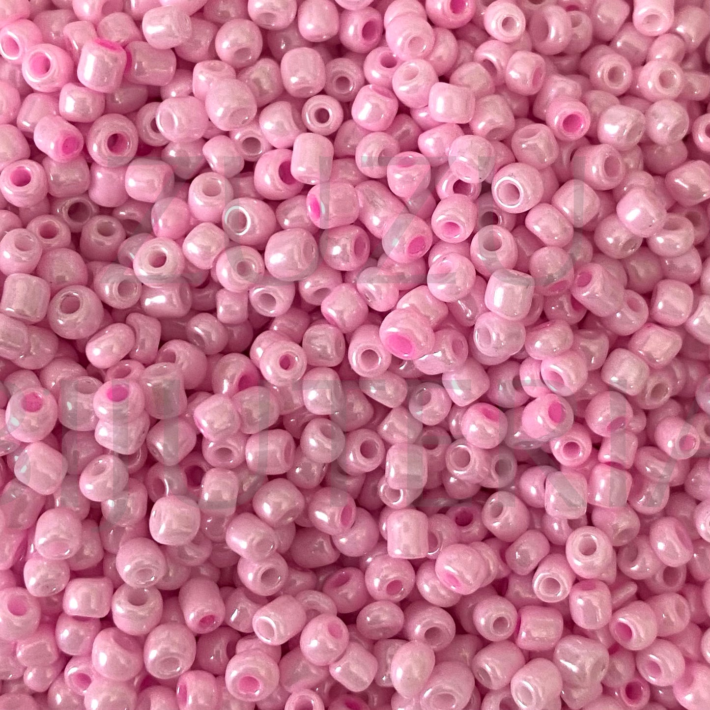 Missangas Rosa Perolado 3mm